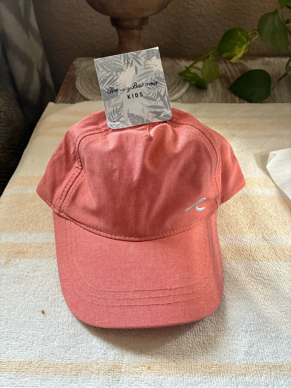 Tommy Bahama Kids Coral Pink Cap